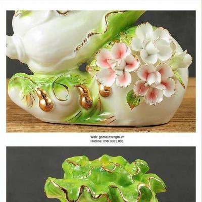 TƯỢNG BẮP CẢI VÀ HỒ LÔ PHONG THỦY